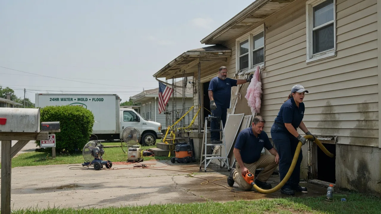 Water Damage Repair in Brocton, IL near me